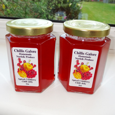 Spiced Cranberry Chilli Jelly